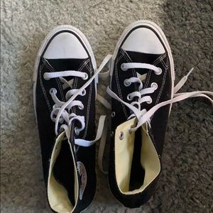 Black High Top Converse